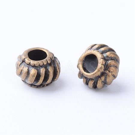 Tibetan Style Alloy Beads TIBE-Q063-98AB-NR-1