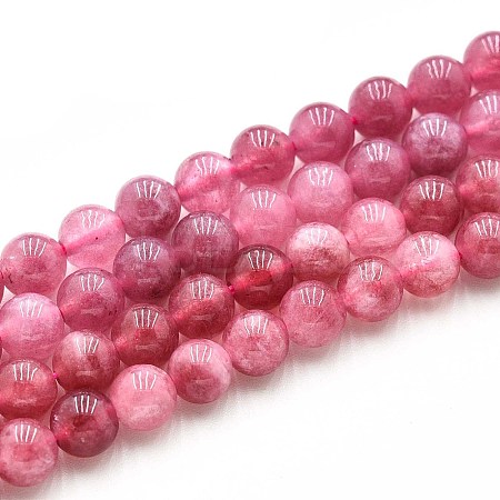 Natural Quartz Beads Strands G-N355-6mm-50-1