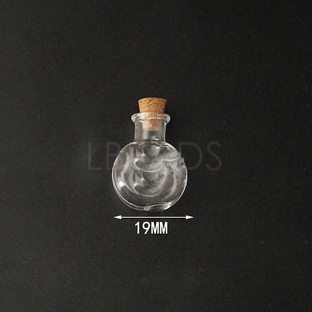 Mini High Borosilicate Glass Bottle Bead Containers X1-BOTT-PW0001-261L-1