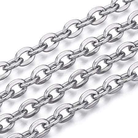 304 Stainless Steel Cable Chains CHS-N001-06P-1