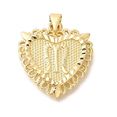 Rack Plating Brass Pendants KK-I722-09G-M-1