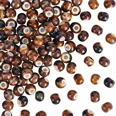120Pcs Handmade Porcelain Beads PORC-PA0001-30B-1