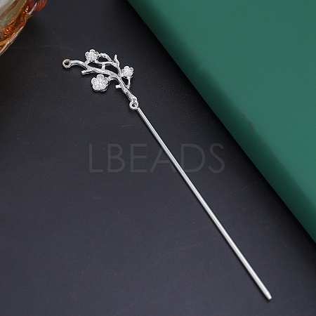 Alloy Hair Stick Findings PW-WG35024-03-1