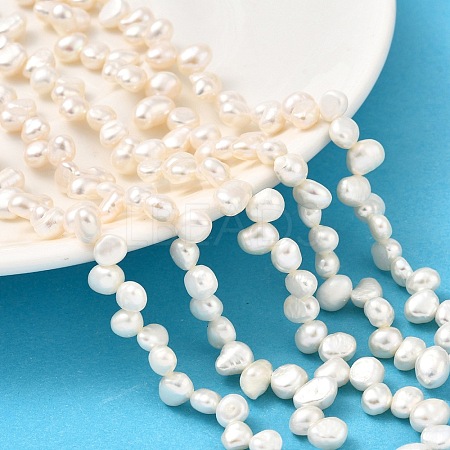 Natural Cultured Freshwater Pearl Beads Strands PEAR-I007-03B-02A-1