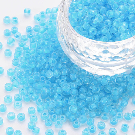8/0 Transparent Glass Seed Beads SEED-S048-P-004-1