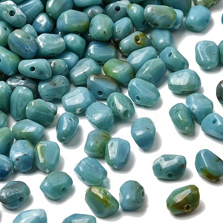 Opaque Acrylic Imitation Gemstone Beads OACR-G061-04F-1