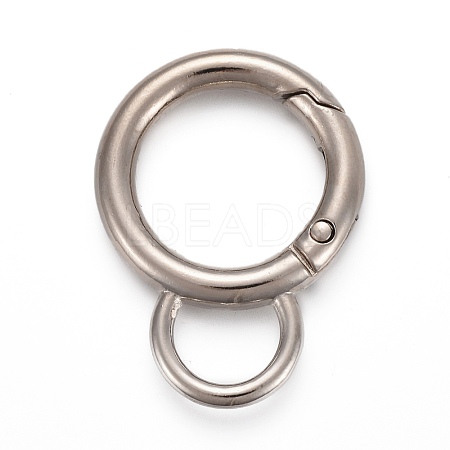 Alloy Spring Gate Ring KEYC-H109-03A-P-1