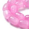 Natural Selenite Beads Strands G-F750-08-4