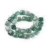 Natural Green Aventurine Beads Strands G-N326-140B-2