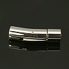 Tarnish Resistant Column 316 Surgical Stainless Steel Bayonet Clasps STAS-A021-7mm-1