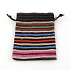 Ethnic Style Cloth Packing Pouches Drawstring Bags ABAG-R006-10x14-01C-1
