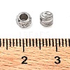 303 Stainless Steel Beads STAS-Q302-01G-P-2