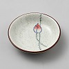 Porcelain Ink Dish AJEW-WH0709-416D-1