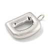 Non-Tarnish 304 Stainless Steel Pendants STAS-C102-15P-D-2