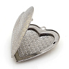 Tarnish Resistant 304 Stainless Steel Photo Locket Pendants X-STAS-S046-08-3