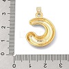 Alloy Enamel Pendants ENAM-S023-01G-C-4