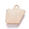 Alloy Pendants X-PALLOY-I166-12KCG-A-2