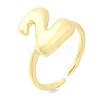 Rack Plating Brass Open Cuff Rings RJEW-S394-01G-Z-2