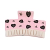 Plastic Printed Claw Hair Clips PHAR-K007-03C-1