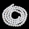 Imitation Jade Glass Beads Strands EGLA-A035-J6mm-L05-2
