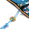 Chinese Style Floral Cloth Jewelry Storage Zipper Pouches AJEW-D063-01E-4