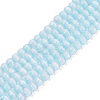 Glass Imitation Cat Eye Beads Strands GLAA-N075-01A-03-1