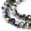 Electroplate Glass Beads Strands EGLA-A034-J6mm-S06-A-3