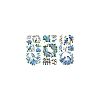3 Sheets 3 Styles PVC Waterproof Decorative Stickers DIY-WH0404-094-8