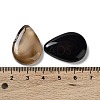 Dyed & Heated Natural Black Agate Pendants G-G065-03B-3