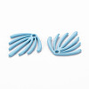 Spray Painted Alloy Pendants PALLOY-Q433-029D-RS-2