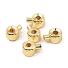 Brass Crimp Beads KK-Z030-17A-G-2