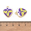 Printed Brass Pendants KK-CBA42CA-07G-07-3
