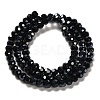 Electroplate Glass Bead Strands EGLA-R015-4mm-15-4