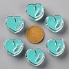 Transparent Enamel Acrylic Beads TACR-S155-004G-3