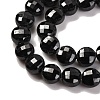 Natural Black Spinel Beads Strands G-F770-B01-01-3