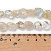 Natural Topaz Beads Strands G-P497-01E-53-5