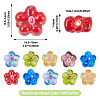 10Pcs Handmade Lampwork Beads LAMP-TADJ0001-01D-4