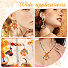 16Pcs 4 Styles Thanksgiving Day Opaque Acrylic Pendants SACR-SC0001-18-5