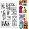 Custom PVC Plastic Clear Stamps DIY-WH0448-0776-1