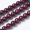 Natural Wood Beads Strands WOOD-J001-05-6mm-1