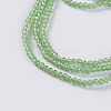 Glass Beads Strands EGLA-E057-02B-01-3