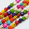 Synthetic Turquoise Beads Strands TURQ-G113-23x30mm-M-3