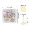 Iron Flat Round Head Nails AJEW-GA0001-51-B-2