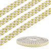 3 Yards Resin Self Adhesive Sewing Trim Hotfix Rhinestone Tape DIY-TA0013-15E-2