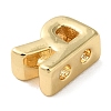 Rack Plating Brass Slide Charms KK-M254-15G-R-2