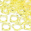 Transparent Acrylic Finger Rings RJEW-T010-03H-2
