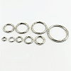 Alloy Spring Gate Rings X-PURS-PW0001-414E-P-1