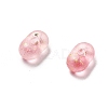 Gradient Color Transparent Frosted Acrylic Beads OACR-M023-06G-2