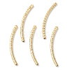 Brass Tube Beads KK-Y003-86G-G-1