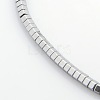 Electroplate Non-magnetic Synthetic Hematite Beads Strands X-G-P046-04A-2